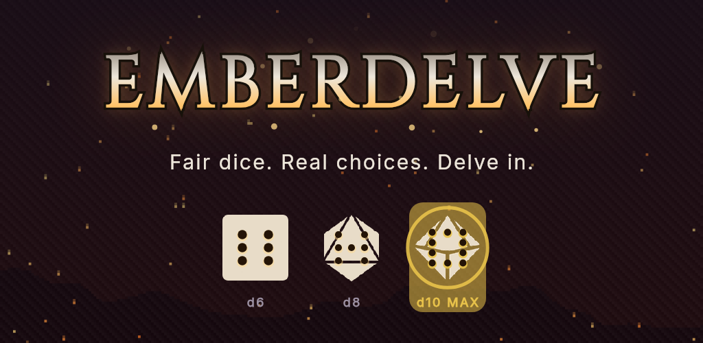 Emberdelve feature graphic